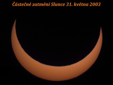 Částečné zatmnění Slunce 2003